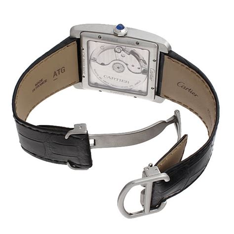 cartier women's watch leather strap|replacement cartier watch strap.